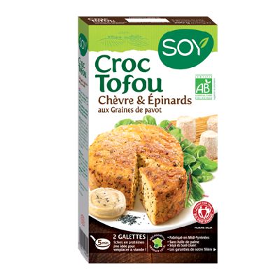 Croc Tofou Chevre Epinard 200g