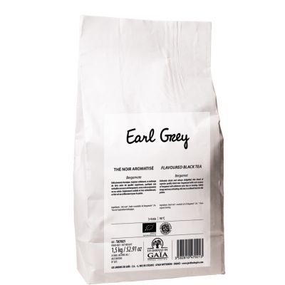 The Noir Earl Grey Bergamote Vrac De Non Ue Par 50g