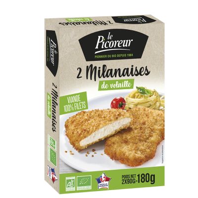 Escalopes Volaille Milanaises X2 180 G