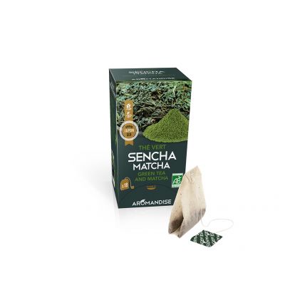 Aromandise Thé vert bio Matcha en poudre - 50 g pas cher 