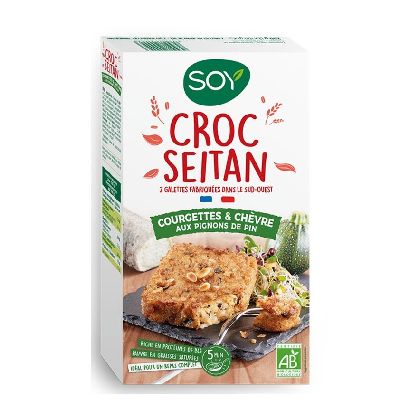 Croc Seitan Courgettes Chevre 200g