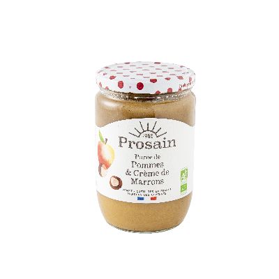 Puree Pommes Creme Marrons 620g De France