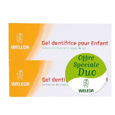 Lot Gel Dentifrice Enfant 2x50ml